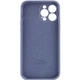 Чохол Silicone Premium case з захистом камери для iPhone 15 Pro Max Full Camera Protective lavender gray 9917 - зображення 3