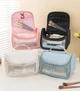 Водонепроницаемая черная косметичка Washbag, органайзер для косметики 22*16*12,5 см - изображение 7