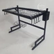 Органайзер полиця для сушіння та зберігання посуду Kitchen Rack, металева сушарка для посуду SRL-831 - зображення 2