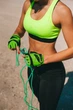 Скакалка PowerPlay 4204 Classic Jump Rope Зелена (2,7m.) 4910953 - изображение 5