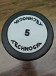 Гантель 5 кг цільна поліуретанова TECHNOGYM - зображення 5