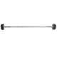 Штанга 5кг с фиксированным весом прямая обрезиненная Zelart Rubber Coated Barbell 2685-5 длина 95см - изображение 2