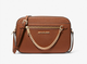 Жіноча сумка MICHAEL Michael Kors Jet Set Large Saffiano Leather Crossbody Bag (35S1GTTC7L) коричнева - зображення 1