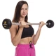 Штанга 10кг с фиксированным весом прямая обрезиненная Zelart Rubber Coated Barbell 2685-10 длина 95см - изображение 8