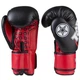 Боксерские перчатки TopTen WARRIOR, PVC, 10oz, черно-красный - изображение 3