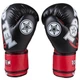 Боксерские перчатки TopTen WARRIOR, PVC, 10oz, черно-красный - изображение 2