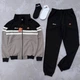 Спортивний чоловічий костюм Ellesse (кофта-штани-шкарпетки) L Сіро-чорний (CP-67) - изображение 1