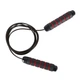 Скакалка швидкісна PowerPlay 4210 Power Weighted Jump Rope Чорна (2,7m.) 4911536 - изображение 2