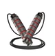 Скакалка швидкісна PowerPlay 4210 Power Weighted Jump Rope Чорна (2,7m.) 4911536 - изображение 3