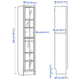 Витрина BILLY/OXBERG 40x30x202 IKEA 392.873.98 белый - изображение 6