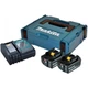 Makita Набір акумуляторів + зарядний пристрій 198116-4, LXT BL1860B x 2шт (18В, 6Ач) + DC18RC, кейс Makpac - зображення 1