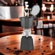 Кавоварка гейзерна Espresso Moka Maestro MR-1666-6 Black 300мл на 6 чашок алюмінієва - зображення 3