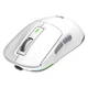 Мышь MEETION Wired + 2.4 G+Bluetooth Gaming mouse GW24 |6 Keys, 8000dpi, 30-60h, RGB| белая - изображение 2