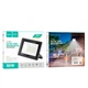 Лампа HOCO DL12 Ultra thin outdoor LED flood light |50W, IP66| черная - изображение 9