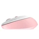 Мышь MEETION 2.4 G Wireless Office Mouse R571 |1000/1200/1600 DPI, AA Battery| бело-розовая - изображение 4
