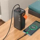 УМБ Borofone Magnifico fully compatible power bank BJ66 40000mAh |2USB/Type-C, PD/QC, 22.5W| чорна - зображення 5