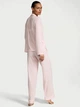 Піжама (сорочка + штани) Victoria's Secret Modal Soft Long Pajama Set S Рожева смужка (27058053) - зображення 2