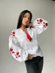 Вышиванка жіноча Narodnyy Butik Троянда біла 1022.1 54 - изображение 4
