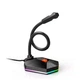 Дротовий ігровий мікрофон MeeTion MT-MC13 RGB, USB, 2.2m, black - зображення 1