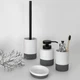 Підставка для зубних щіток MBM MY HOME Stockholm BA-46 WHITE/GRAY - изображение 12