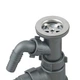 Сифон для умивальника SantehPlast 1 1/2" пластик сірий (8LN 03.01) - зображення 3