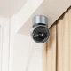 Камера відеоспостереження Hoco D5 Indoor PTZ HD Silvery gray - зображення 3