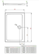 Душевой поддон RADAWAY Doros D 120x80 SDRD1280-01 - изображение 2