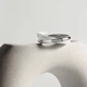 Серебряное кольцо Minimal с91-0004б-17.5 17.5 - изображение 4