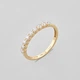 Серебряное кольцо с позолотой Minimal 19001п-16 16 - изображение 1