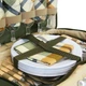 Набор для пикника в сумке с термоотделом Ranger Rhamper на 4 человек Green-Beige (RA9901) - изображение 8