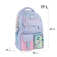 Шкільний набір Kite Education teens Hello Kitty (рюкзак, пенал, сумка, ланчбокс, пляшка) HK25-2587M (5) - зображення 3