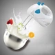 Миксер ручной Domotec MS-1355 7 скоростей 200 Вт (4-891653430) - изображение 2