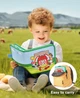 Развивающая фетровая книга-бизиборд Монтессорі на липучках "Farm Busy Book" для детей (GC1019) - изображение 5