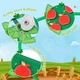 Развивающая фетровая книга-бизиборд Монтессорі на липучках "Farm Busy Book" для детей (GC1019) - изображение 9