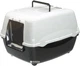 Закрытый туалет для кошек Ferplast Bella 56х43.5х37 см Черный (72060099 - Black) - изображение 1