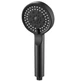 Лейка для душа Shower set насадка с держателем / набор держатель и шланг Черная - изображение 1