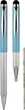 Набор Шариковая ручка-стилус Zebra Telescopic Stylus синяя 0.7 мм металлический корпус Голубой + стержень синий 4C (1000000880403) - изображение 1