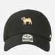 Кепка 47Brand Dog Base Runner Icon BSRIC1411GWS-BKH One Size Черная с бежевым (196002931159) - изображение 1