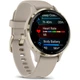 Смарт-часы Garmin Venu 3S Soft Gold Stainless Steel Bezel with French Gray Case and Silicone Band (010-02785-02/52) [130196] - изображение 2