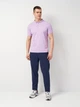 Поло длинное мужское Joma Pasarela Iii 102873.560 L Фиолетовое (8445456429647) - изображение 3