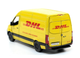 Микроавтобус Kinsmart Mercedes-Benz Sprinter почта DHL металлическая/инерция 1:48 KT5429W - изображение 5