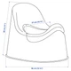 Горщик дитячий Ikea LOCKIG (405.915.81) бірюзовий - изображение 4