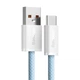 Кабель Baseus Dynamic Series Fast Charging Data Cable USB to Type-C 100W 1m Blue (CALD000603) - изображение 3