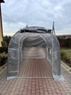 Теплица туннельная парниковая Bass Polska 3x2x2 м садовая с UV-пленкой для рассады и овощей 6 м² Прозрачный (85972-7) - изображение 5