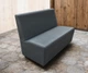 Диван для кафе Tobi Sho Прайм с высокой спинкой без подлокотников 1200x630x850, кожзам Серый 2233 - изображение 3