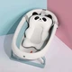 Детский антискользящий матрасик - подушка в форме панды Cute Panda матрас / горка с креплениями на ванночку для купания новорождённых, белый (103136444) - изображение 6
