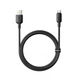 Кабель Baseus Silky Series USB to Type-C 100W 1m Black - изображение 2