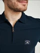 Поло чоловіче Paul & Shark Zipper Polo PSF-5215187DB 3XL - зображення 5