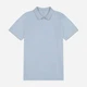 Поло длинное мужское Lee 112363658 XL Голубое (5401139290914) - изображение 5