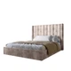 Двуспальная кровать LION Нино 160x200 см SILK 402 Лотус (LION-045047) - изображение 2